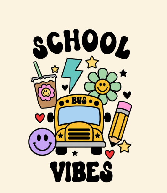 School Vibes Adult Shirt