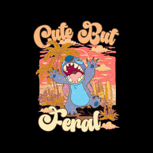 Cute but feral stitch TODDLER Shirt