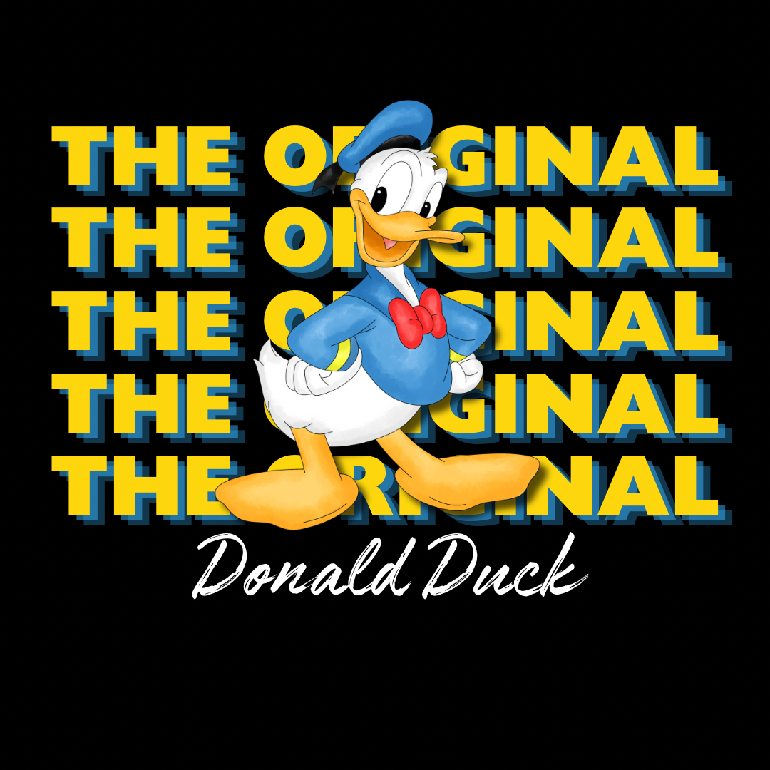 The Original Donald Duck Adult shirt