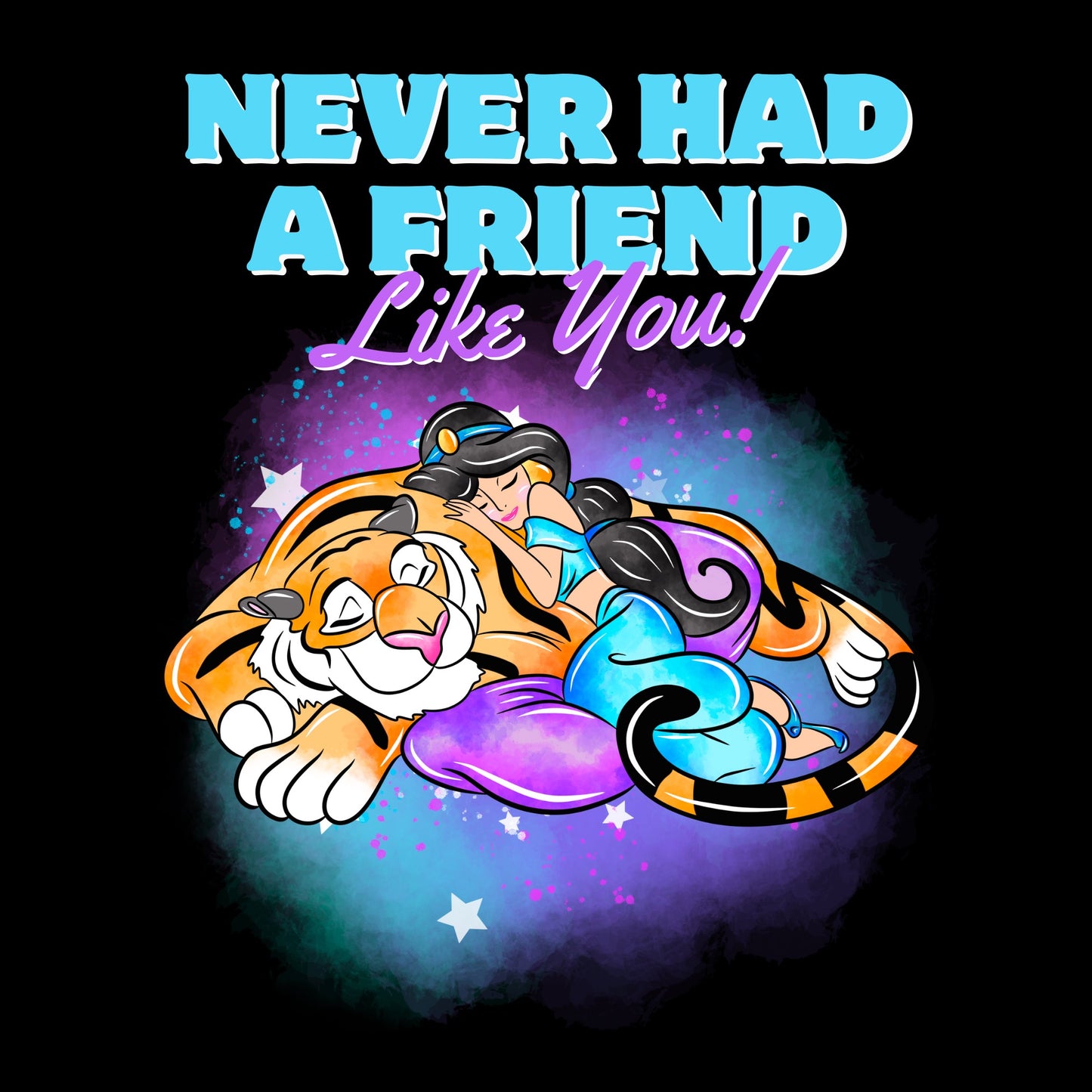 Jasmine and Raja Friend Adult Shirt