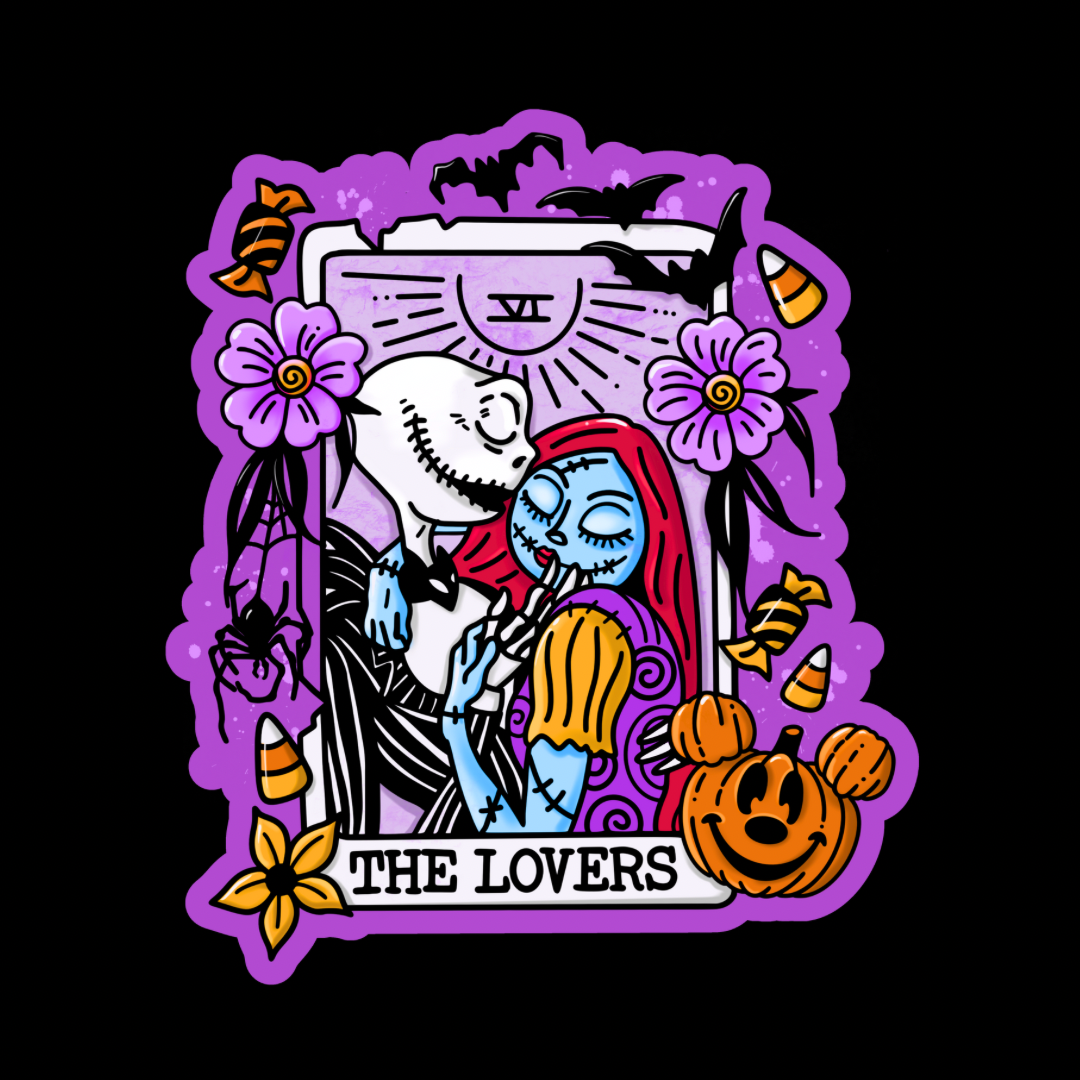 Jack and Sally Lovers adult shirt