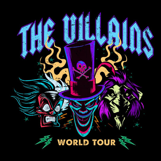 Villains World Tour adult shirt