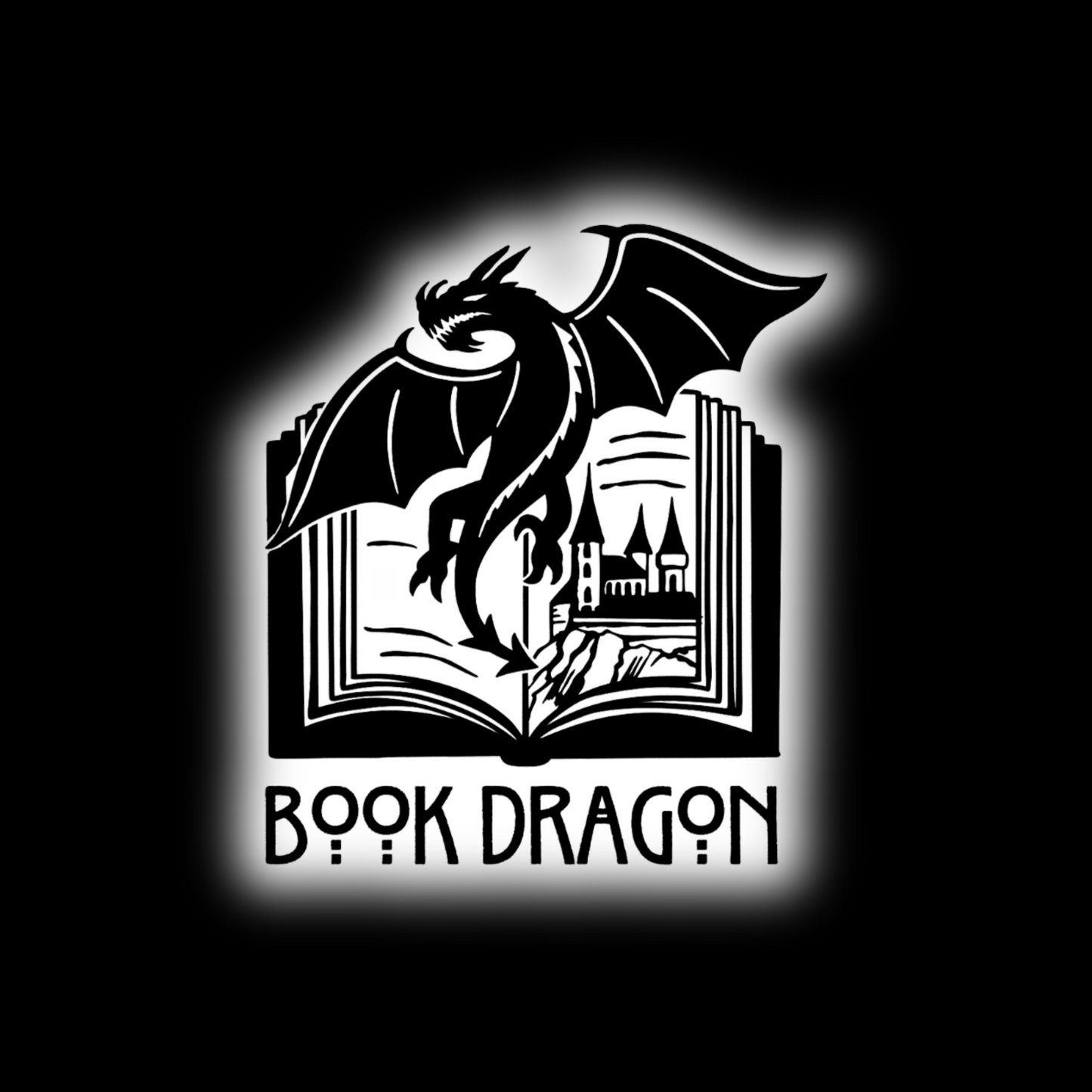 Book Dragon Adult Shirt