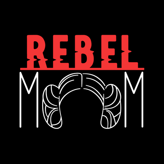 Princess Leia Rebel Mom Adult Shirt