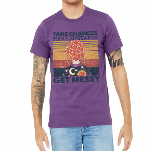 Take Chances Teacher Adult Shirt