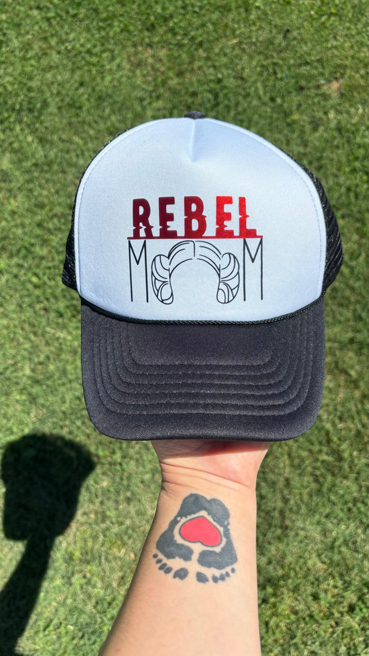 Rebel Mom Trucker Hat