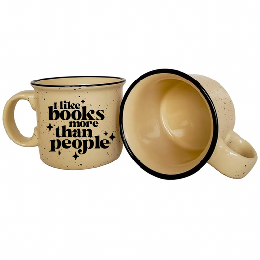 I like books more than people Mug