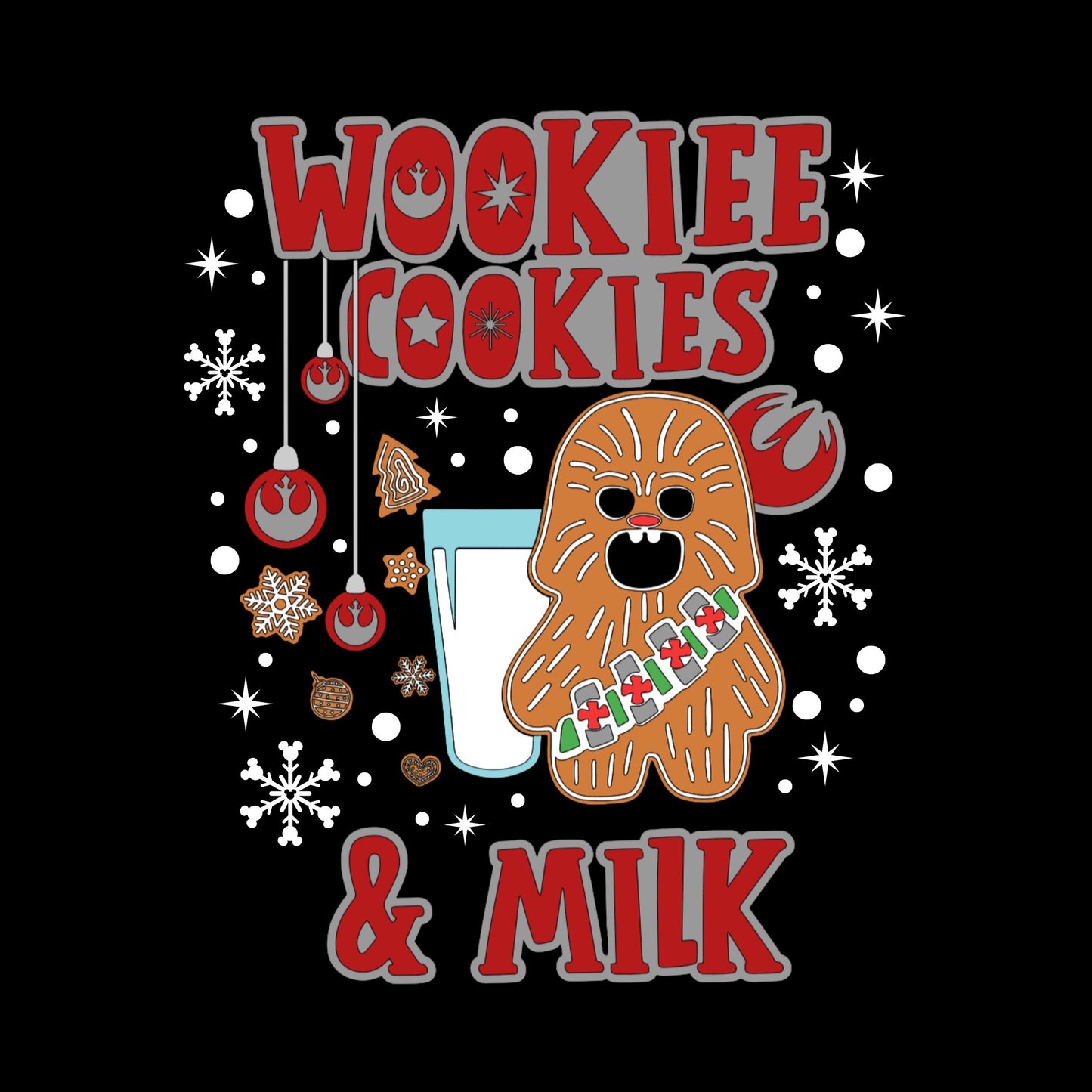 Wookiee Cookie Star Wars Inspired Adult Sweatshirt