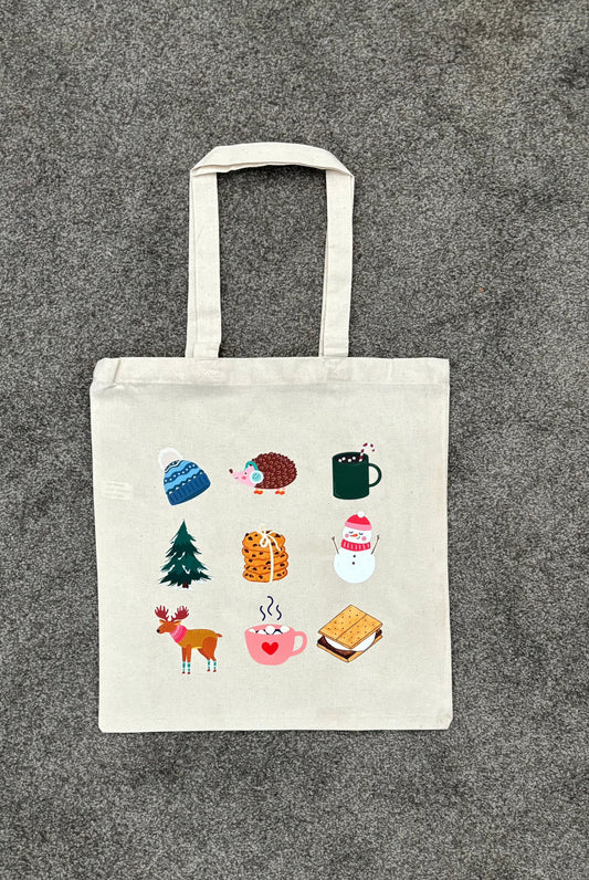 Winter Favorite Things Tote Bag