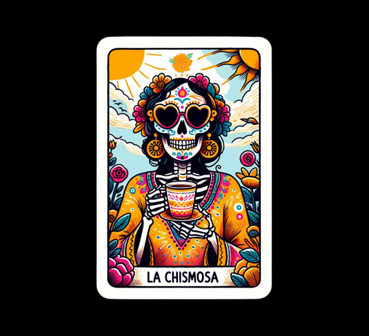 Chismosa Tarot Card Adult Shirt