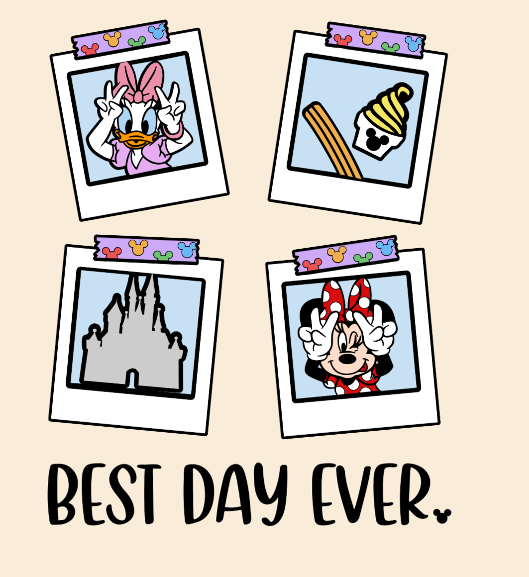Best Day Ever Disney inspired Tote Bag