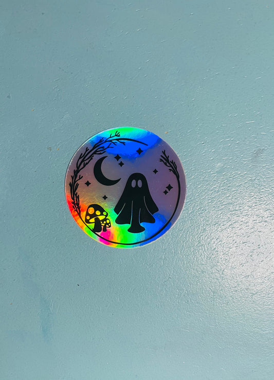 Boho Ghost Sticker